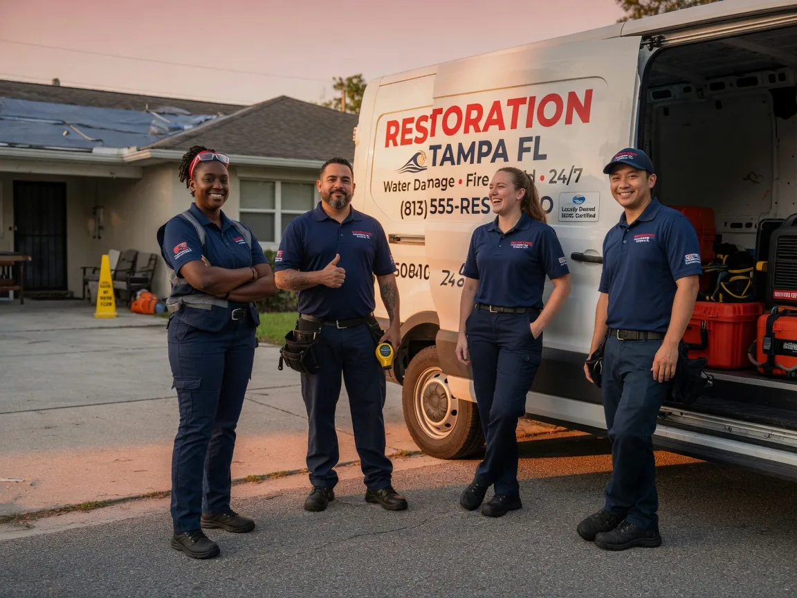 Water Damage Restoration company in Arlington, OH